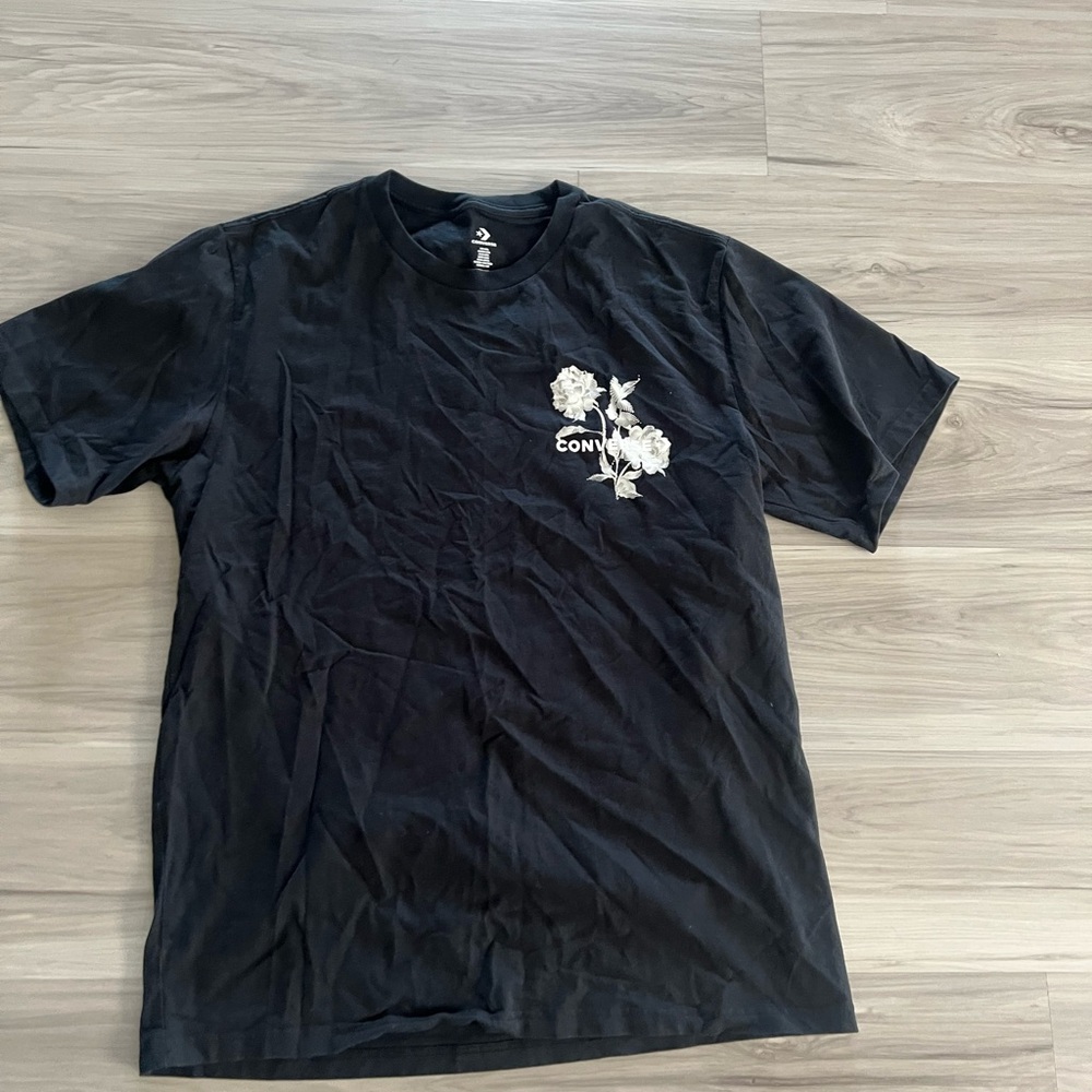 Converse Black Graphic T-Shirt
